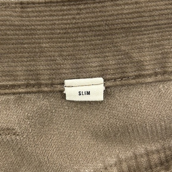 Taylor Stitch Pants Men's 36x26 Brown Corduroy 5 Pocket‎ Chino Slim - Picture 11 of 15